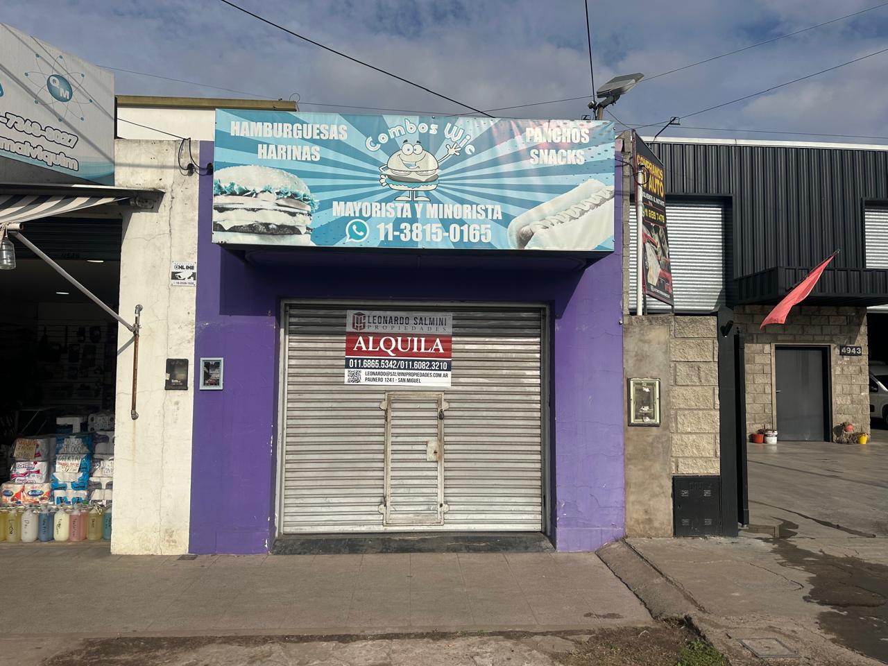 Local Comercial de 60 m² en Alquiler en San Miguel